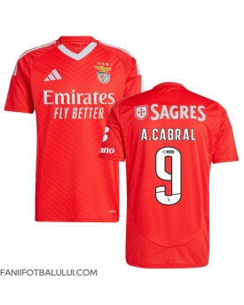 Benfica Arthur Cabral #9 Tricou Fotbal Replică 2024-25 Barbati Acasa